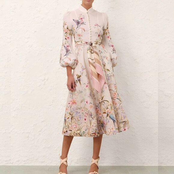 Zimmermann Dresses & Skirts - Zimmermann REBELLION BUTTON MIDI DRESS